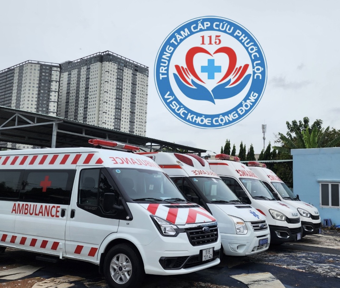 Xe cấp cứu Quận 4 uy tín tại Trung tâm Cấp cứu Phước Lộc