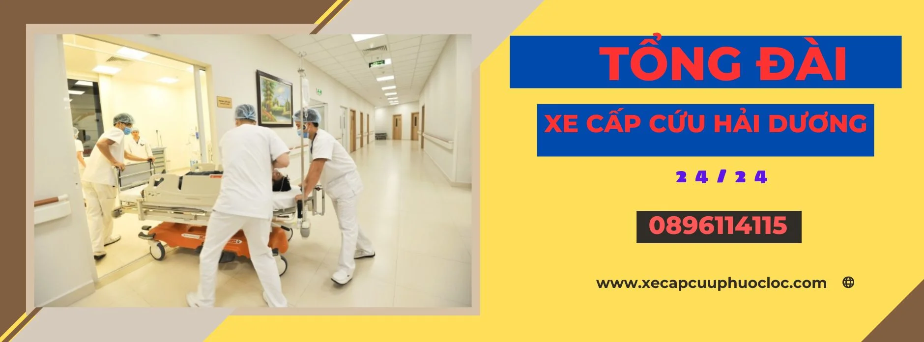 Gọi tổng đài xe cứu thương Hải Dương 0896 114 115