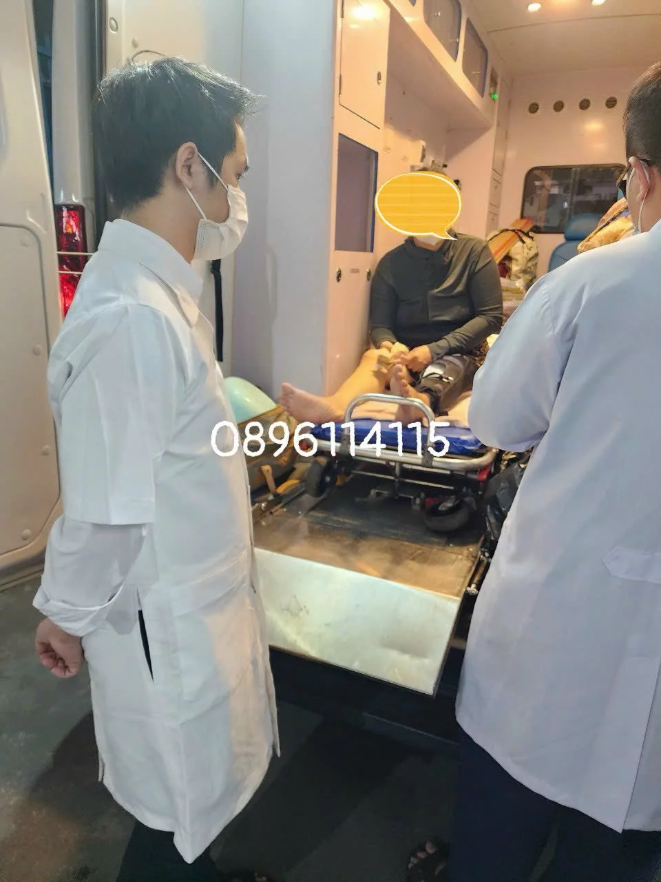 Thuê xe cấp cứu Ba Đồn Quảng Bình 0896114115